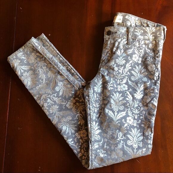 NWT Abercrombie & Fitch Size 2 Regular Skinny Silver Jeans 👖 - Picture 11 of 11